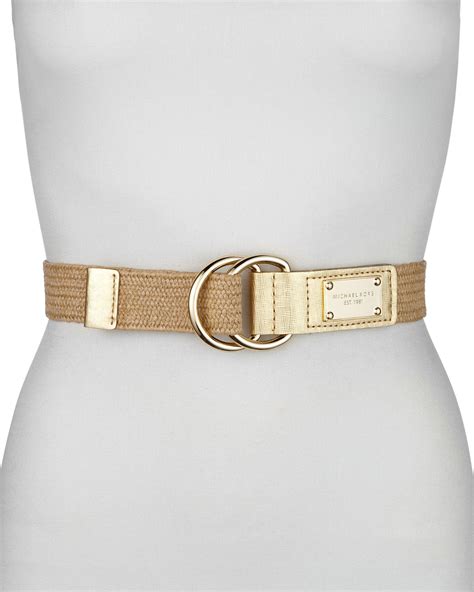 michael kors stretch belt.